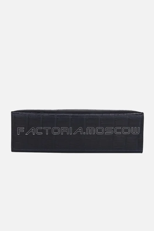 Hermès Kelly Pochette Bleu Indigo Matte Alligator GHW