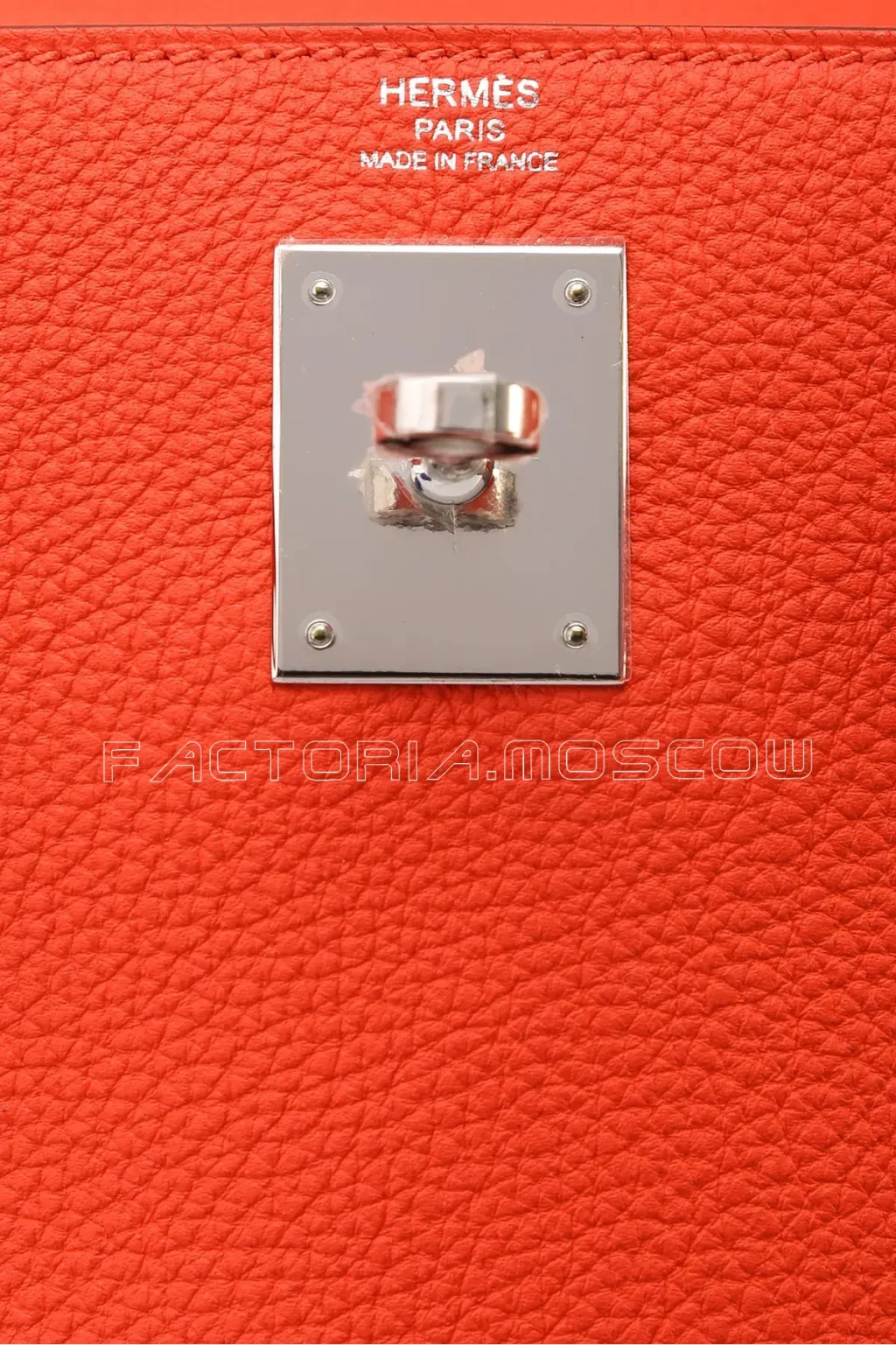 Hermes Kelly 28 Retourne Capucine Togo PHW