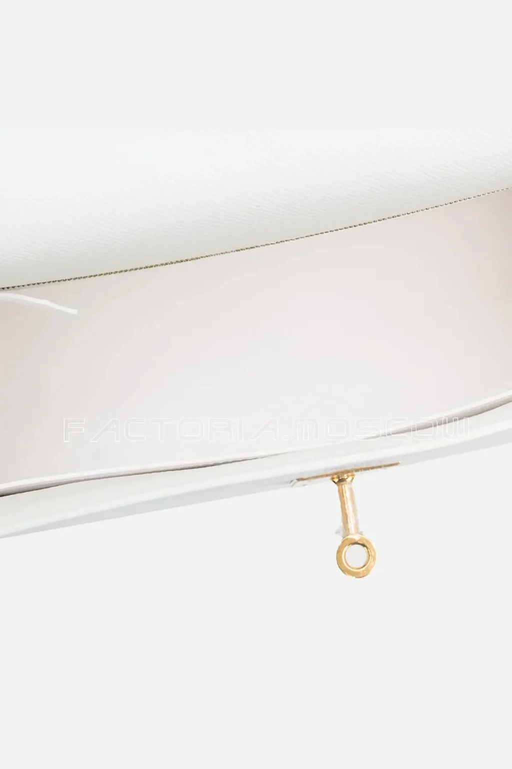 Hermes Kelly Sellier 32 Epsom Colour White GHW
