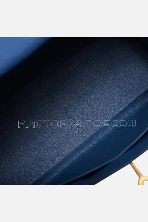 Hermes Kelly Retourne 32 Clemence Colour Blue Brighton GHW