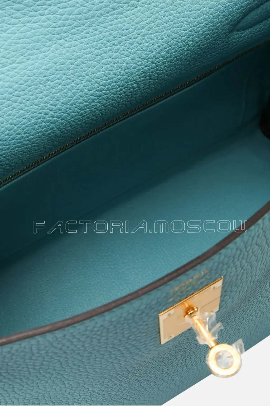 Hermes Kelly Retourne 32 Clemence Colour Bleu Saint-Cyr GHW