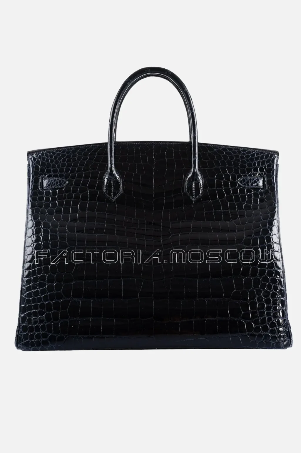 Hermes Birkin 40 Porosus Crocodile Colour Blue Nuit GHW