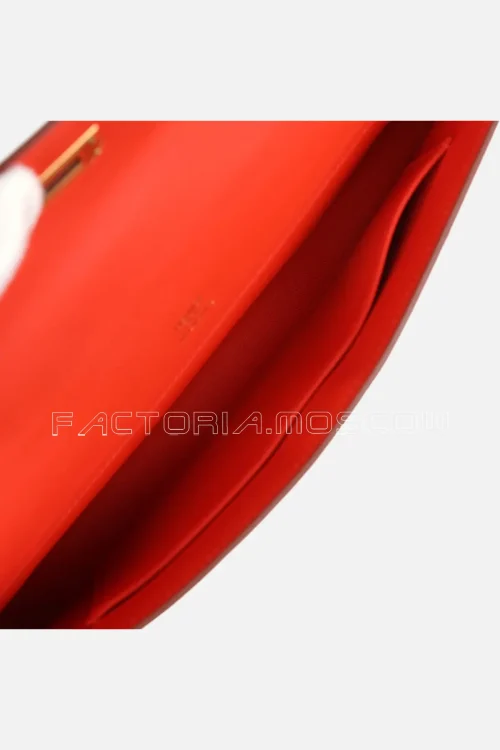 Hermès Kelly Cut Capucine Swift GHW