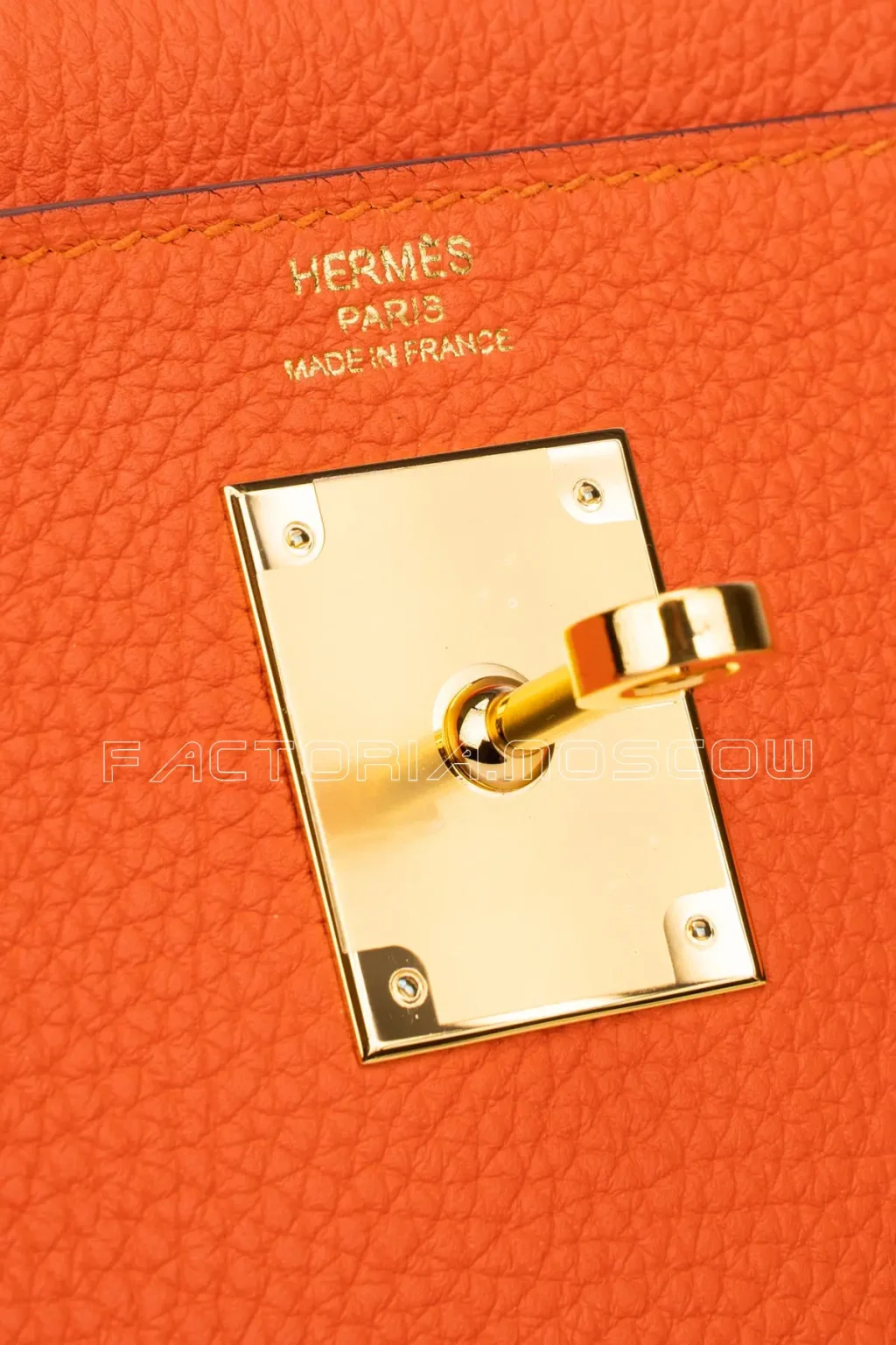Hermès Kelly Retourne 28 Togo Feu GHW