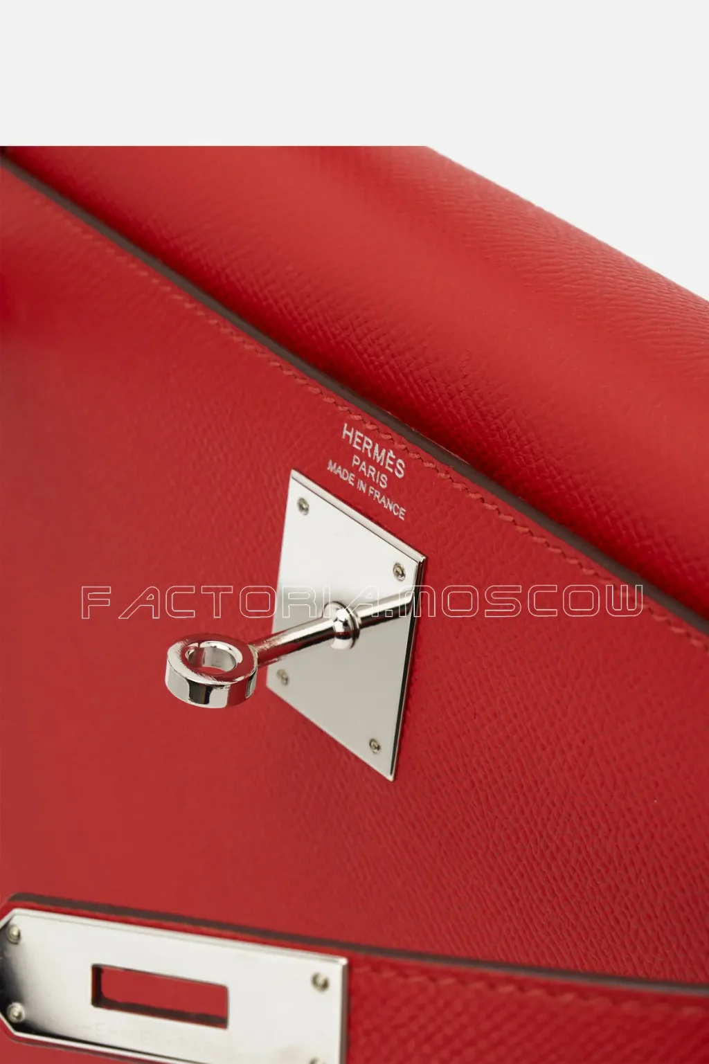 Hermès Kelly Sellier 28 Epsom Rouge Tomate PHW