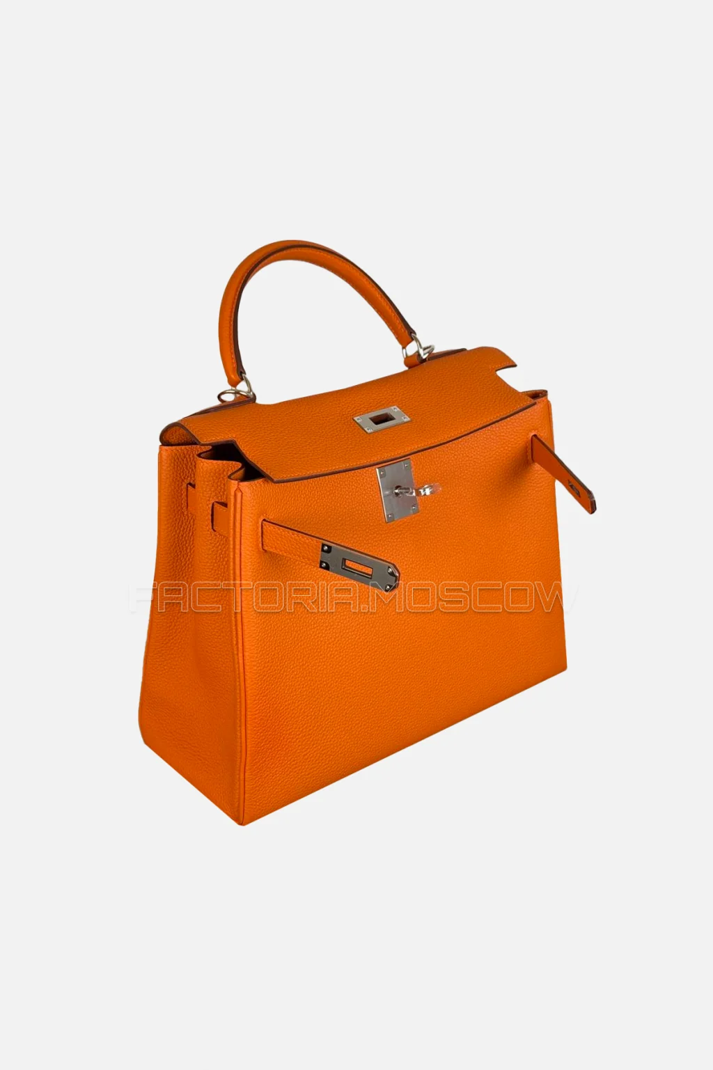 Hermes Kelly Retourne 28 Togo Colour Orange Hardware PHW