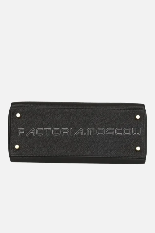 Hermès Kelly Retourne 28 Black Togo GHW