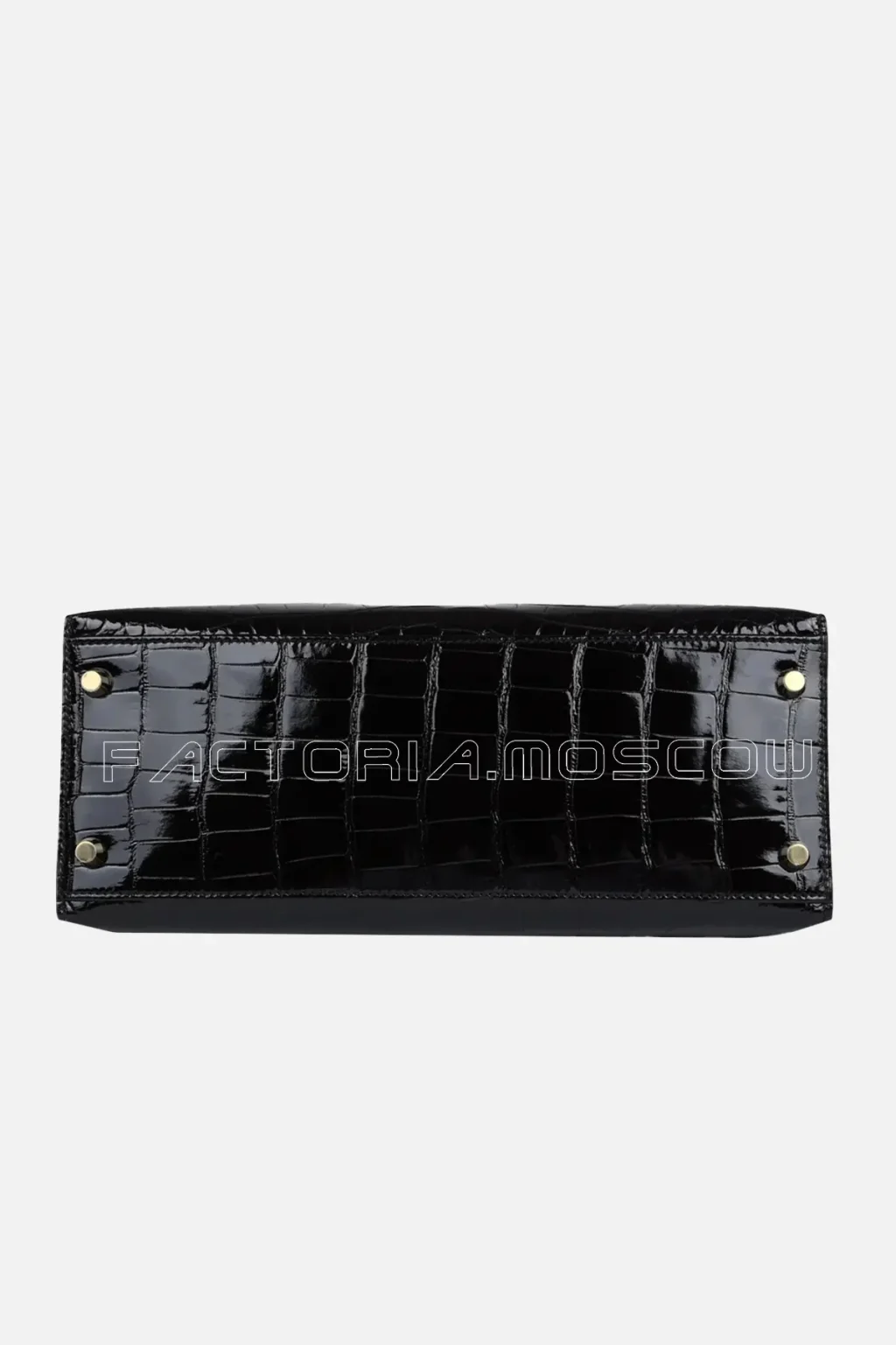 Hermès Kelly Sellier 28 Black Shiny Alligator GHW