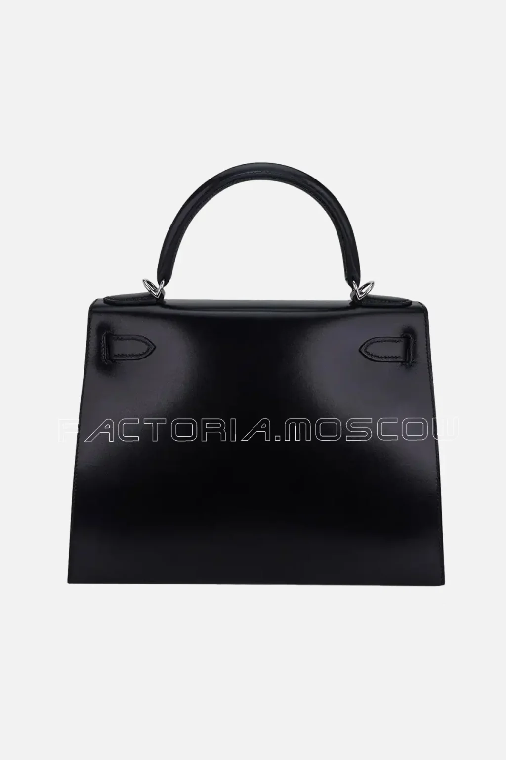 Hermes Kelly 28 Sellier Bag Black Box Leather PHW