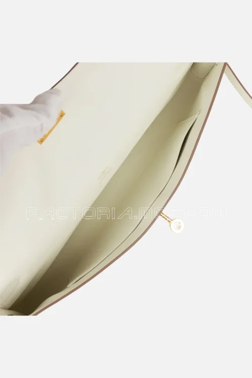 Hermès Kelly Cut Mushroom Swift GHW