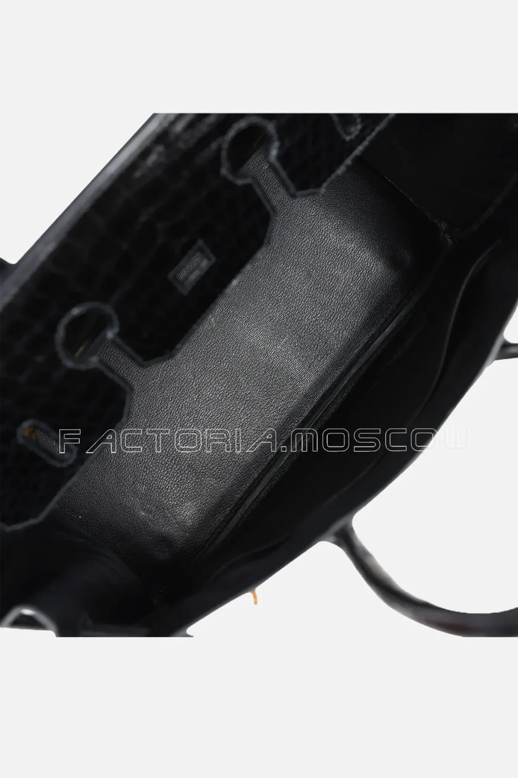 Hermès Birkin 35 Shiny Porosus Crocodile Colour Black GHW