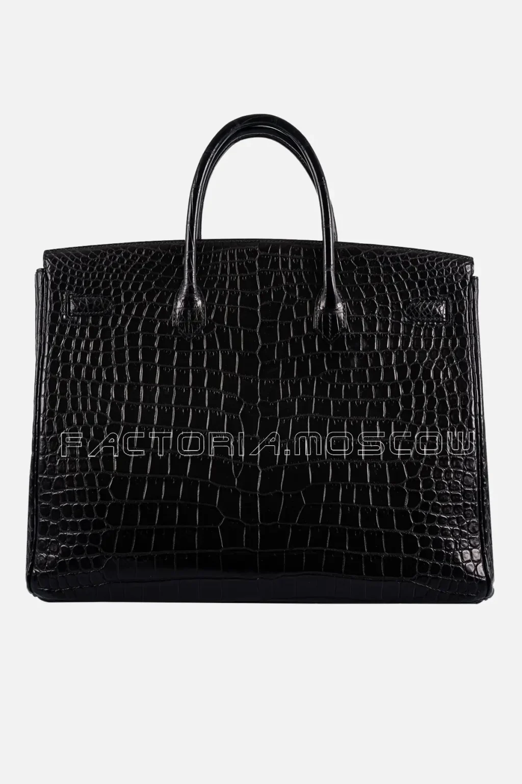Hermès Birkin 40 Matte Porosus Crocodile Colour Black PHW