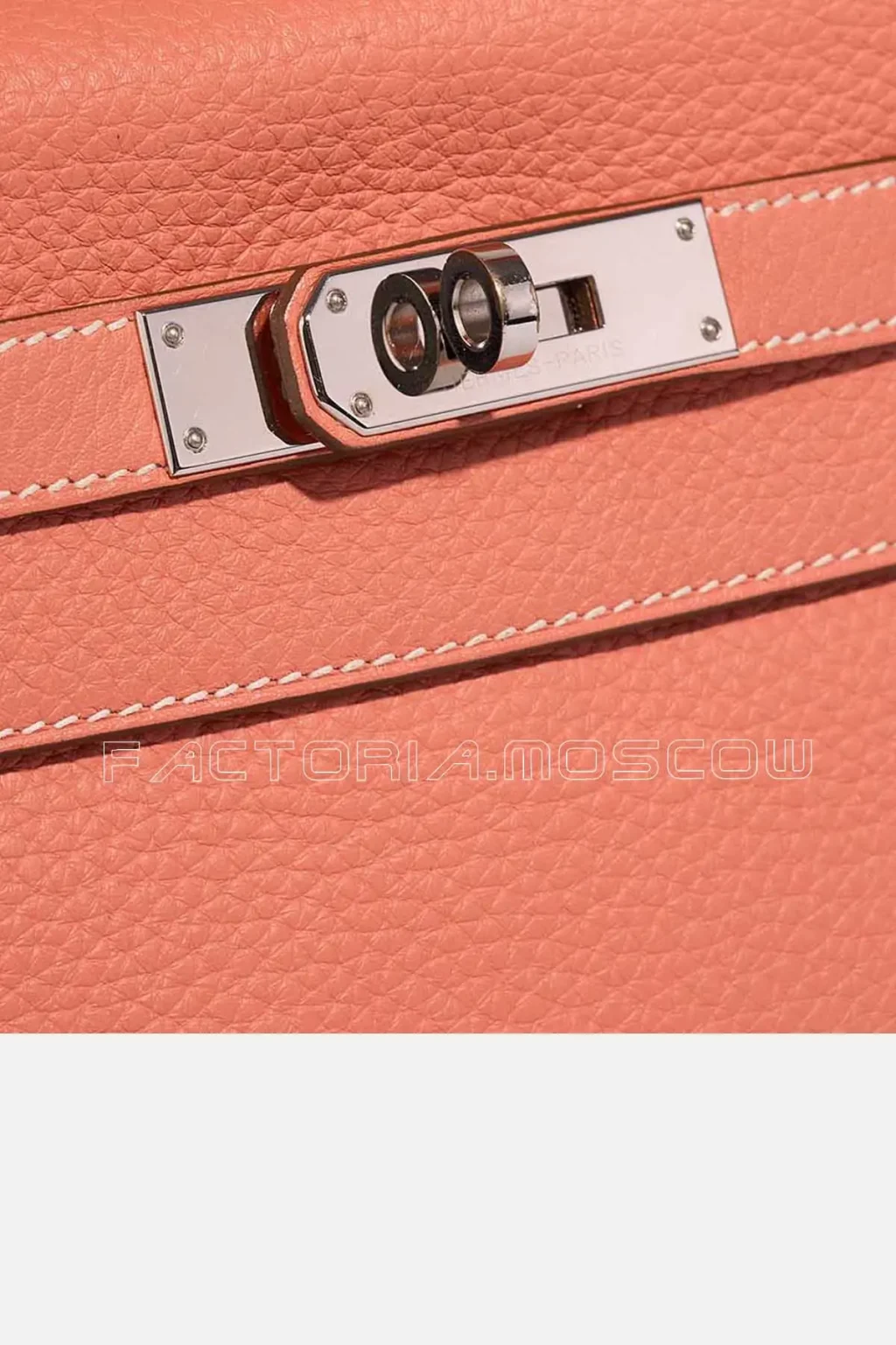 Hermès Kelly Retourne 28 Clémence Crevette PHW