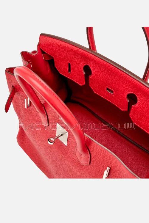Hermès Birkin 35 Togo Colour Rouge Casaque PHW