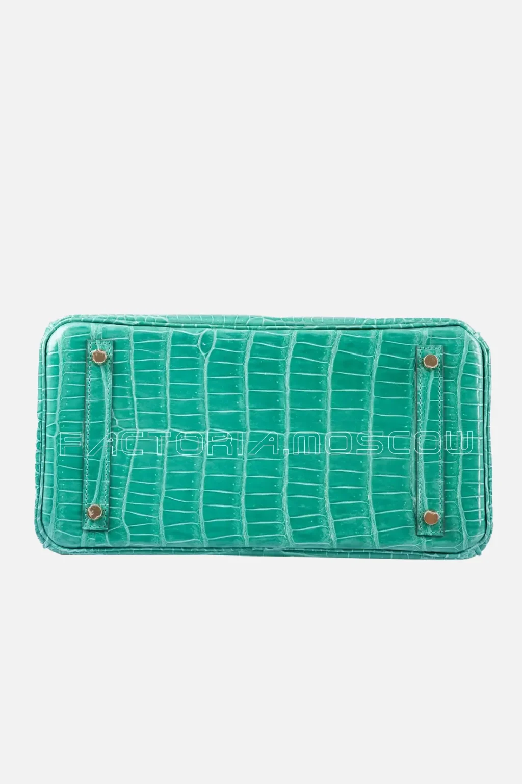 Hermes Birkin 30 Vert Jide Shiny Porosus Crocodile GHW
