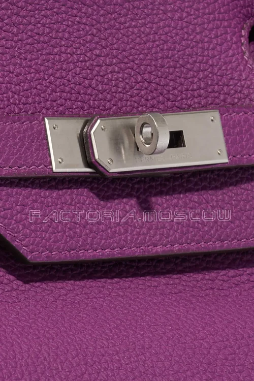 Hermès Hss Birkin 40 Togo Colour Anemone/Bamboo PHW