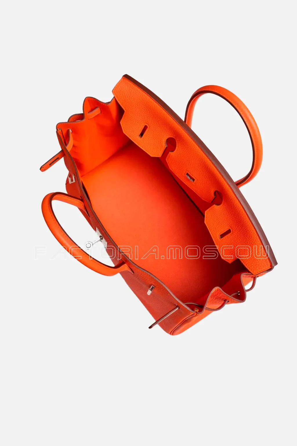 Hermès Birkin 35 Clemence Colour Orange Poppy PHW