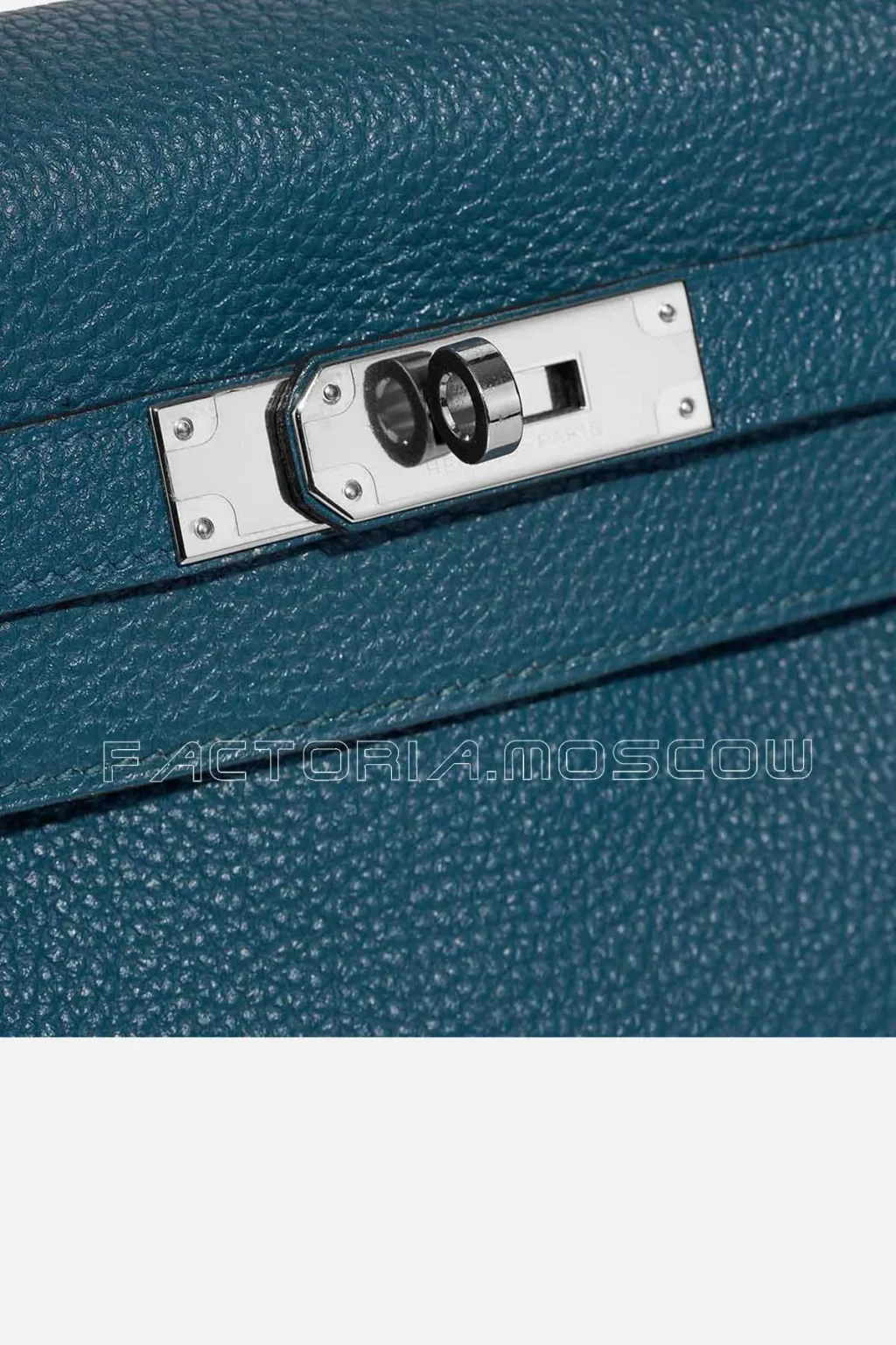 Hermès Kelly Retourne 28 Togo Colour Blue Colvert PHW