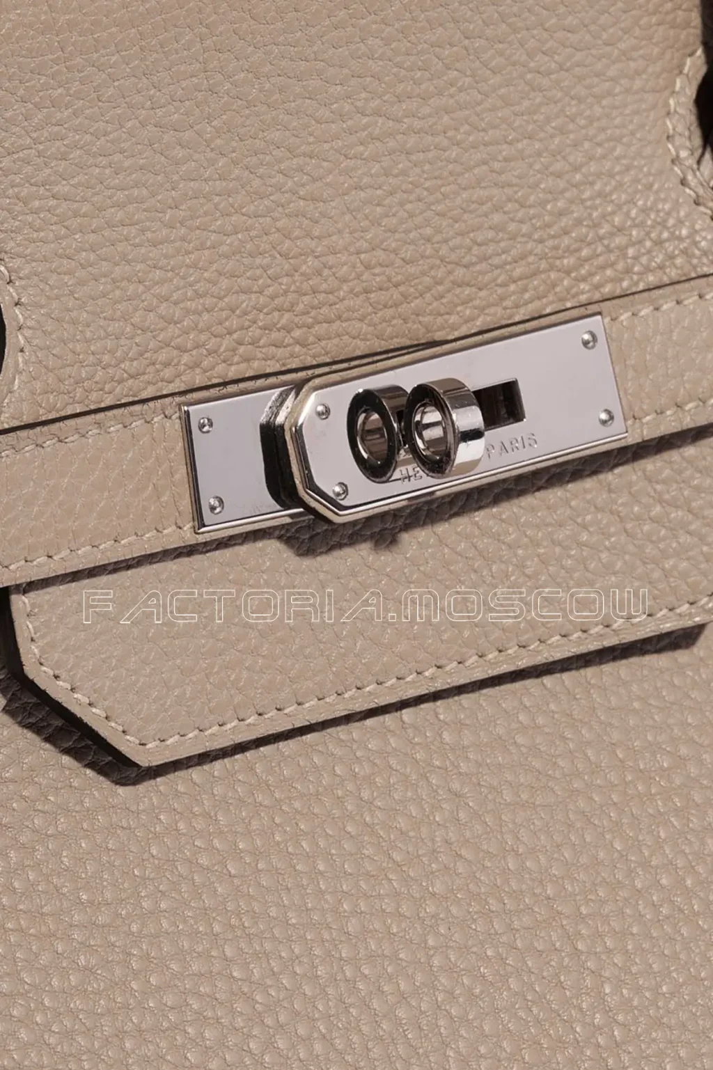 Hermès Birkin 40 Clemence Colour Gris Tourterelle PHW