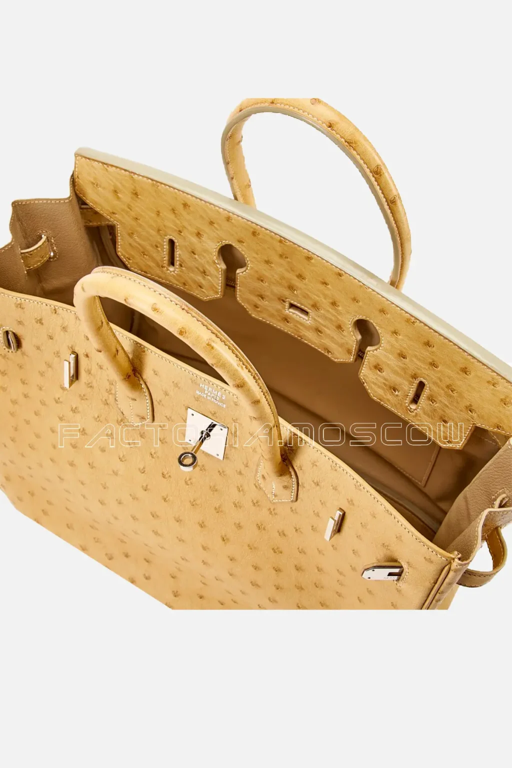 Hermès Birkin 35 Ostrich Colour Parchemin PHW