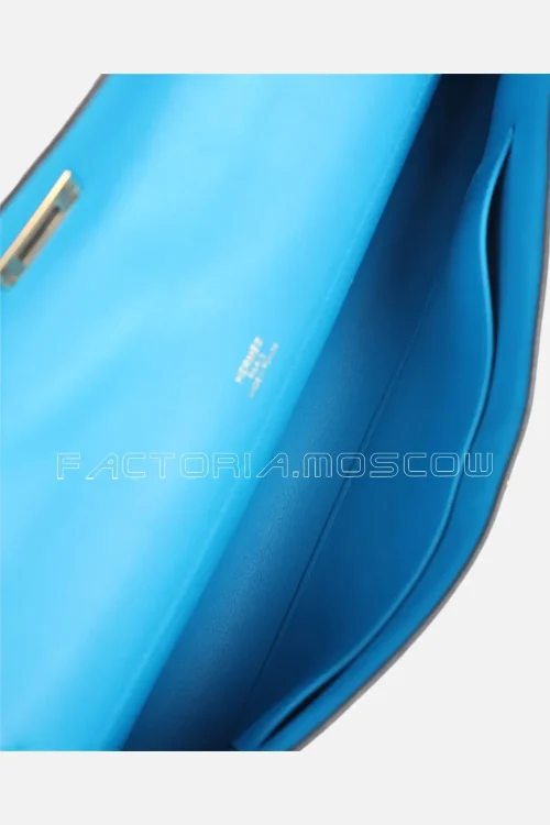 Hermès Kelly Cut Bleu Zanzibar Swift GHW