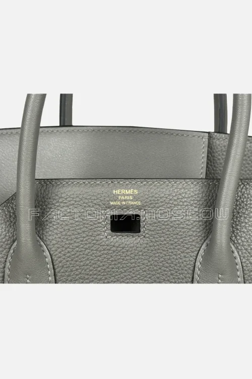 Hermes Birkin En Desordre 30 Togo/Swift Colour Gris Meyer GHW