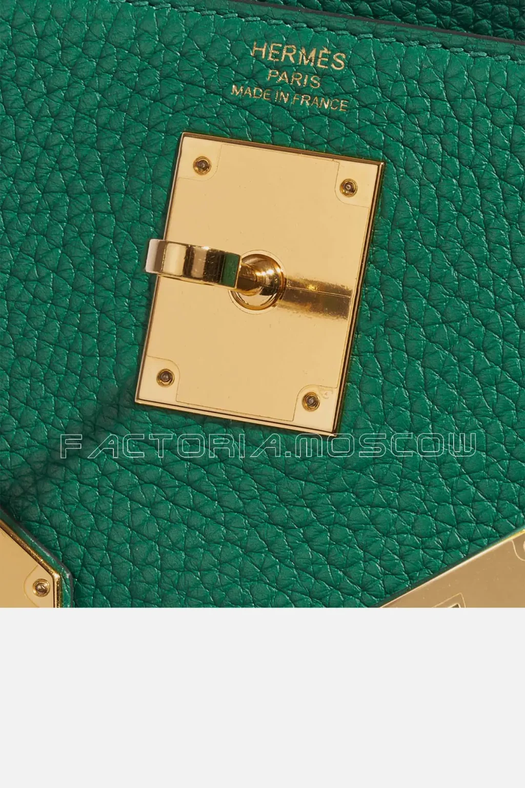 Hermès Kelly Retourne 28 Togo Colour Vert Menthe GHW
