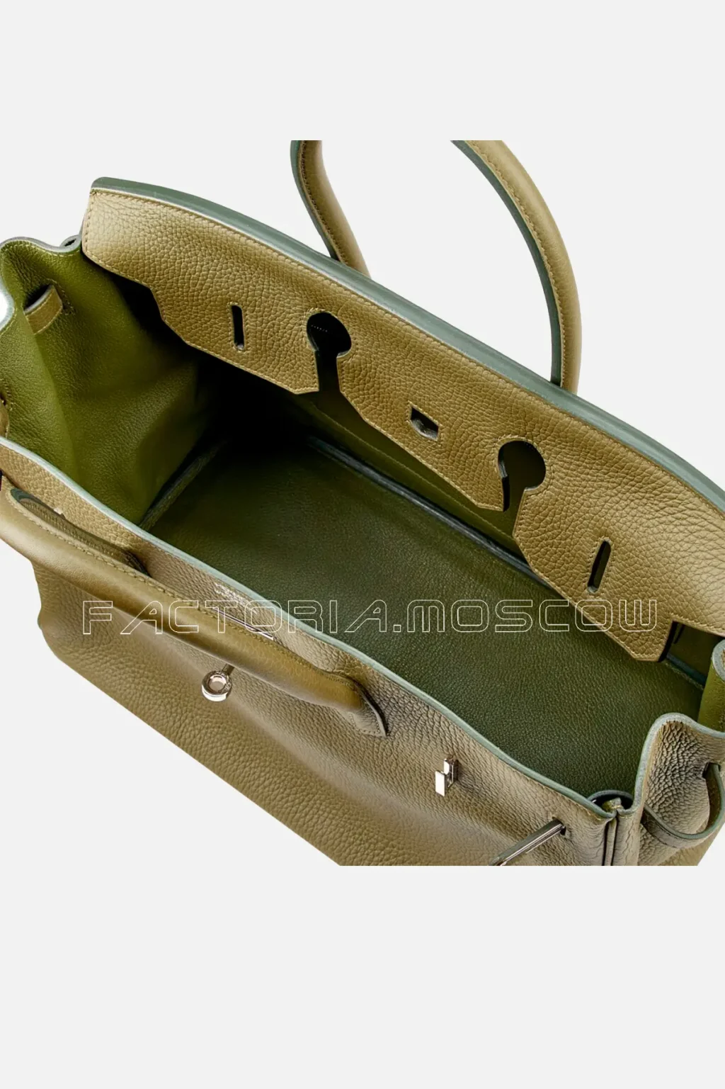 Hermès Birkin 35 Clemence Colour Vert Bronze PHW