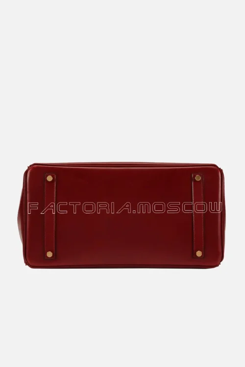 Hermès Birkin 35 Box Calf Colour Rouge H GHW