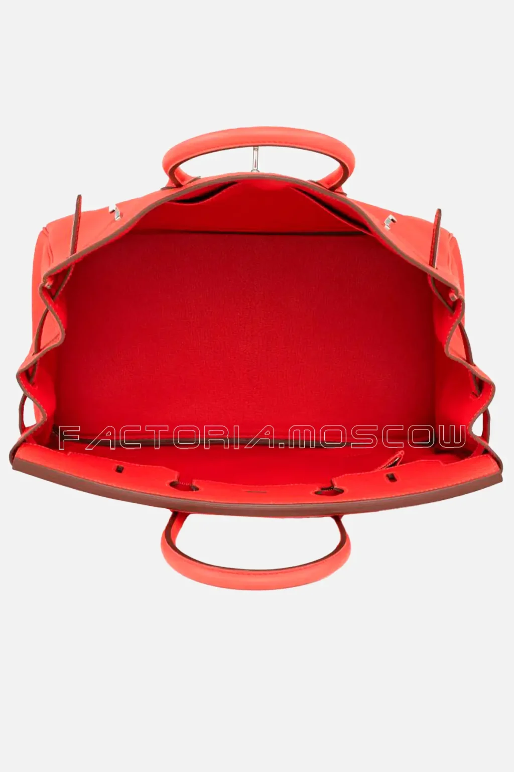 Hermès Birkin 35 Clemence Colour Geranium PHW