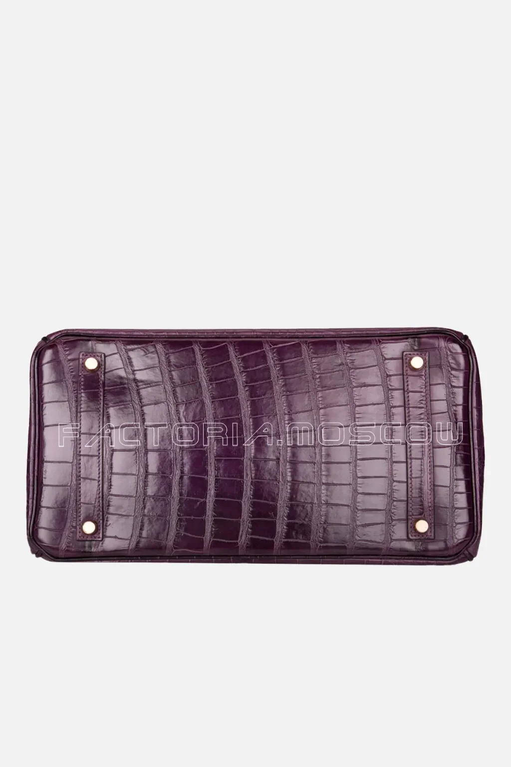 Hermès Birkin 35 Matte Alligator Colour Améthyste GHW