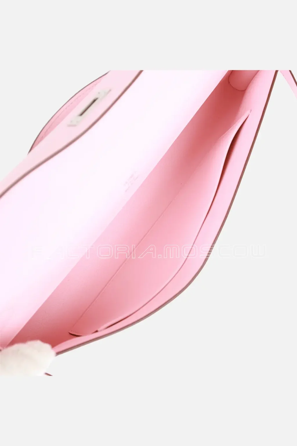 Hermès Kelly Cut Rose Sakura Swift PHW