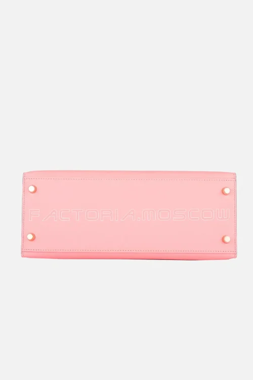 Hermes HSS Kelly Sellier 28 Bi-Color Rose Confetti And Anemone Epsom Brushed GHW