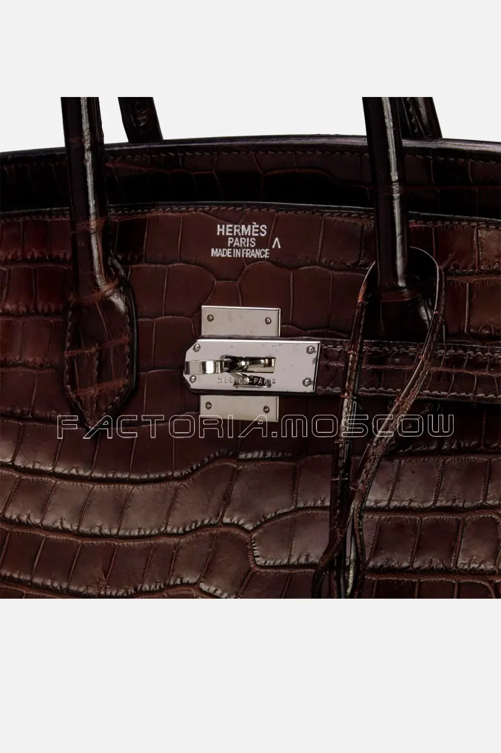 Hermès Birkin 35 Crocodile Porosus Colour Miel GHW