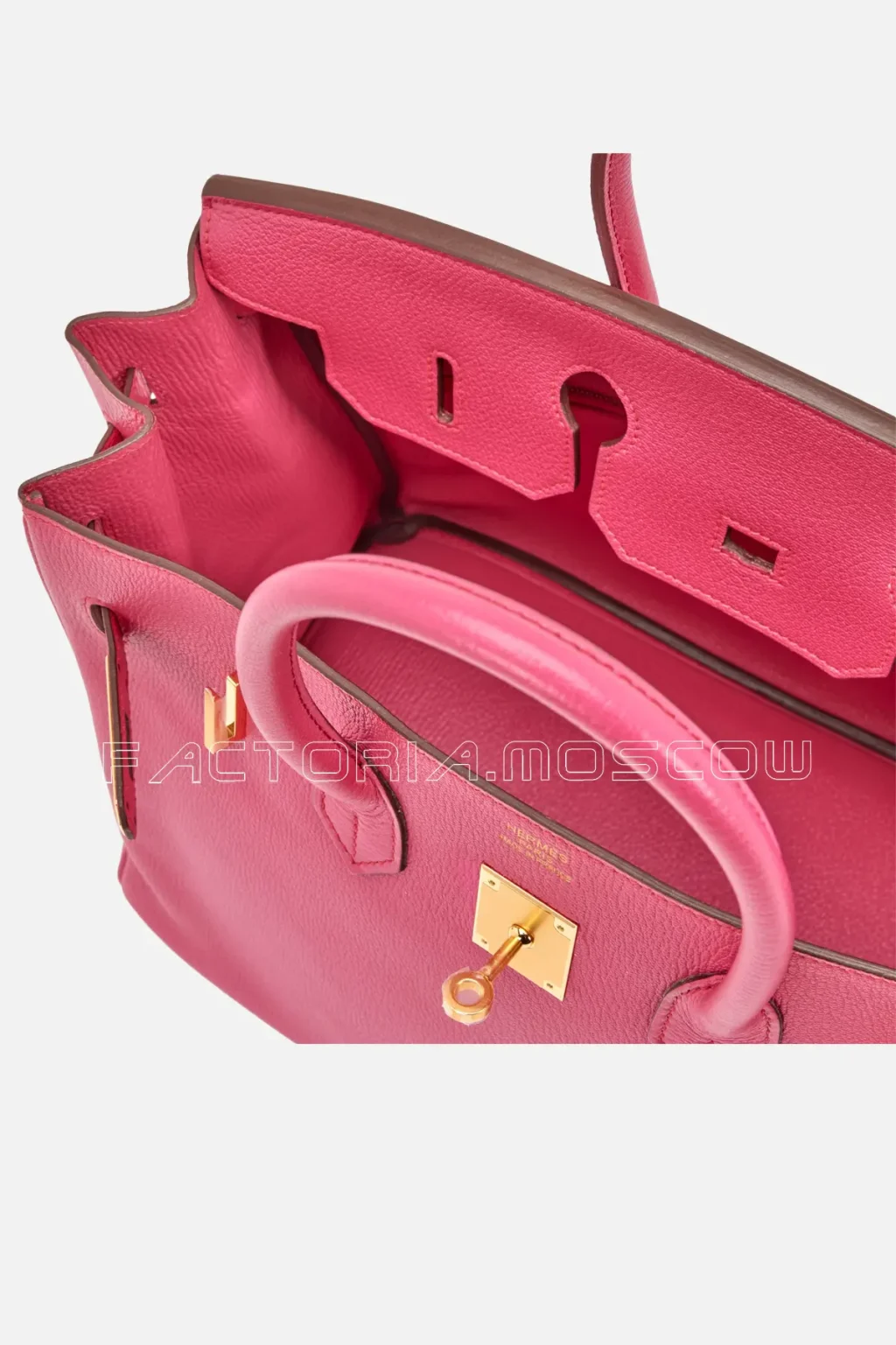 Hermès Birkin 35 Chèvre Mysore Colour Rose Shocking GHW