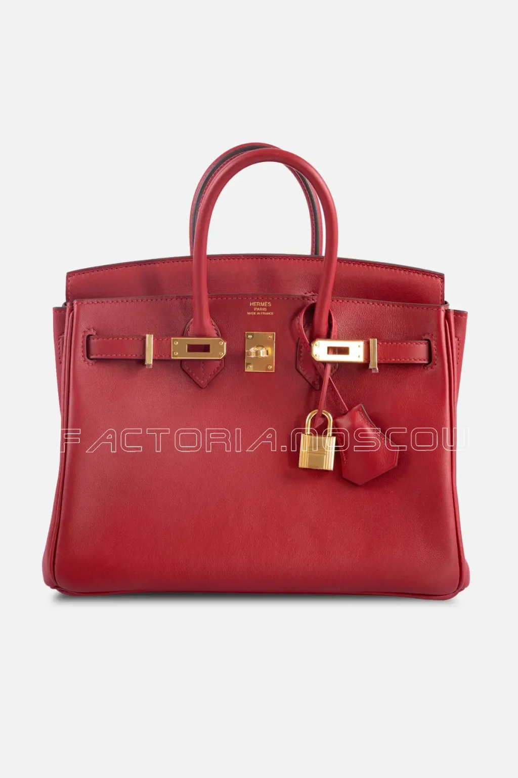 Hermès Birkin 25 Rouge Pivoine Swift GHW