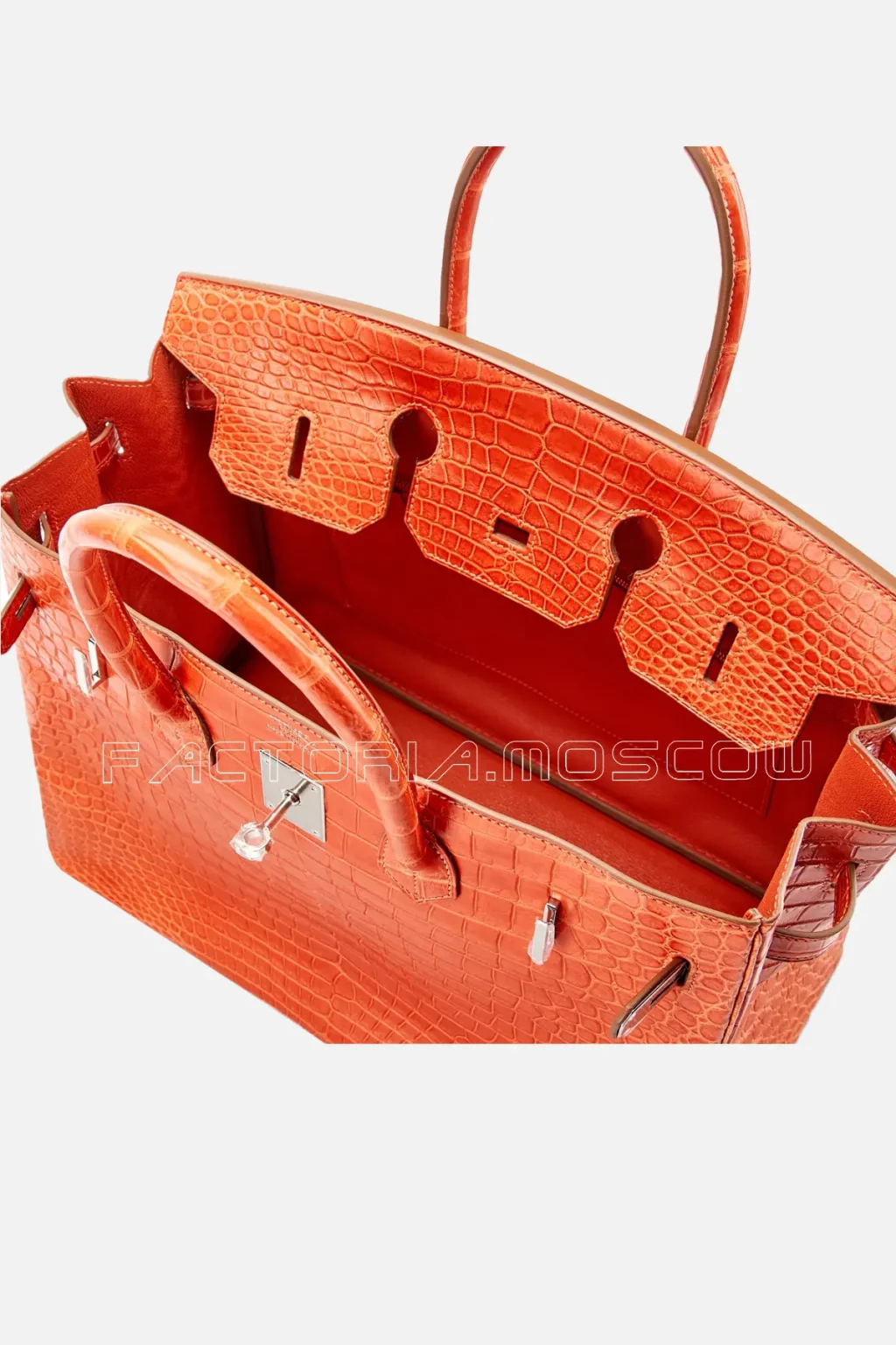 Hermès Birkin 35 Matte Porosus Crocodile Colour Sanguine PHW
