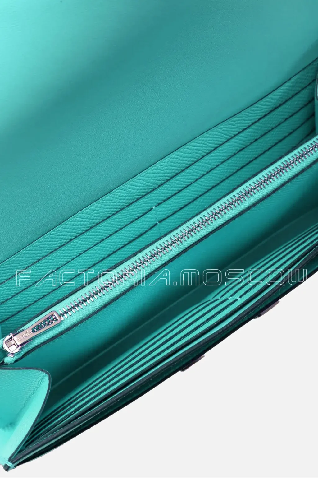 Hermes Constance Wallet Epsom Blue Lagoon Hardware Phw