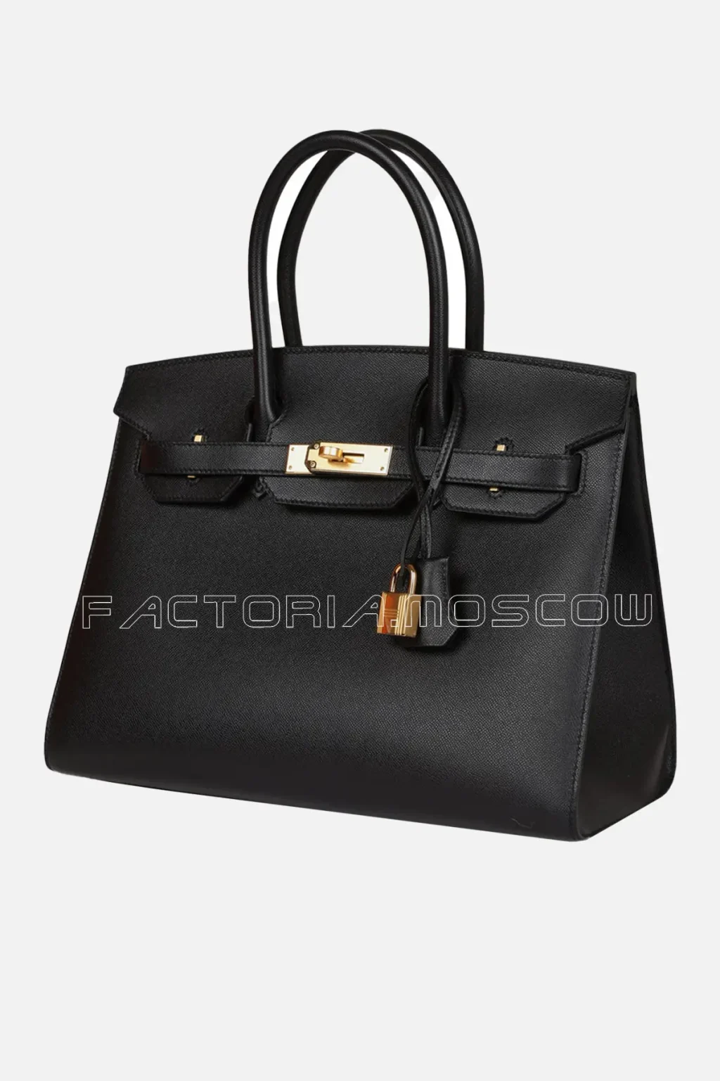 Hermès Birkin Sellier 30 Black Veau Madame GHW