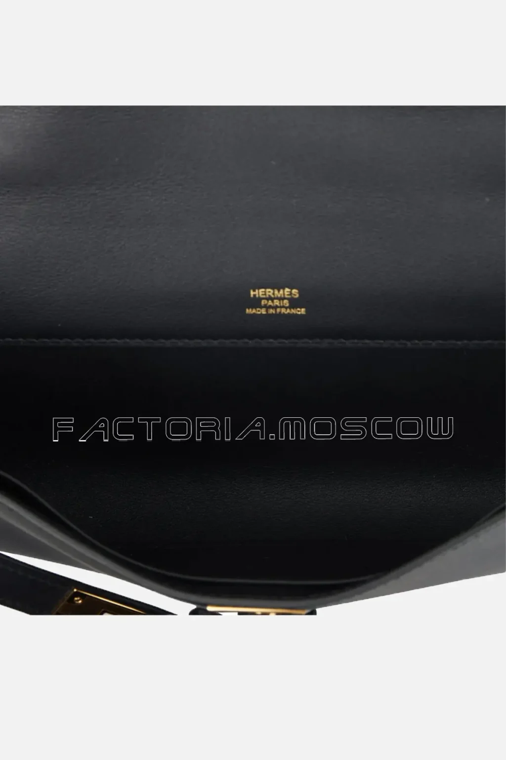 Hermès Kelly Cut Black Swift GHW
