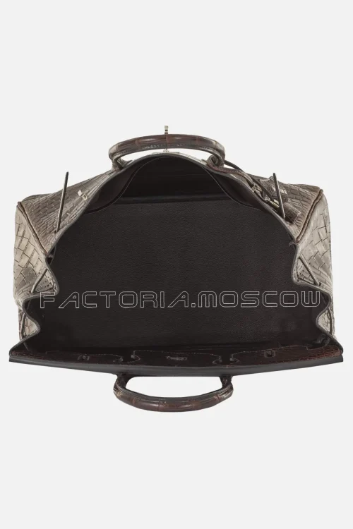 Hermès Birkin 35 Porosus Crocodile Colour Ebene PHW