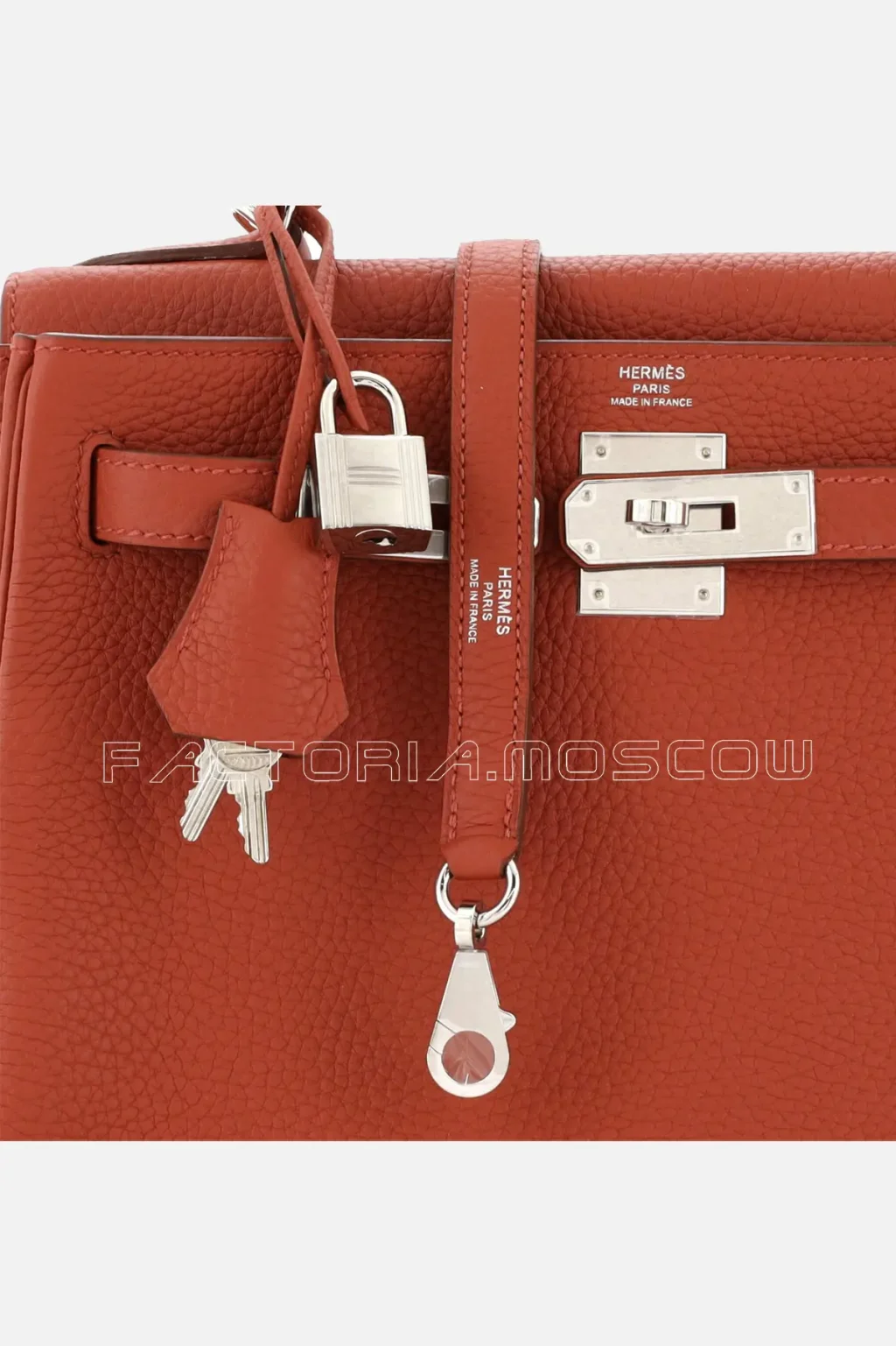 Hermes Kelly Retourne 28 Togo Colour Cuivre PHW