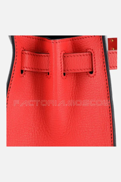 Hermes Kelly Sellier 28 Bicolor Black/Rose Azalee Chevre Mysore Leather Brushed GHW