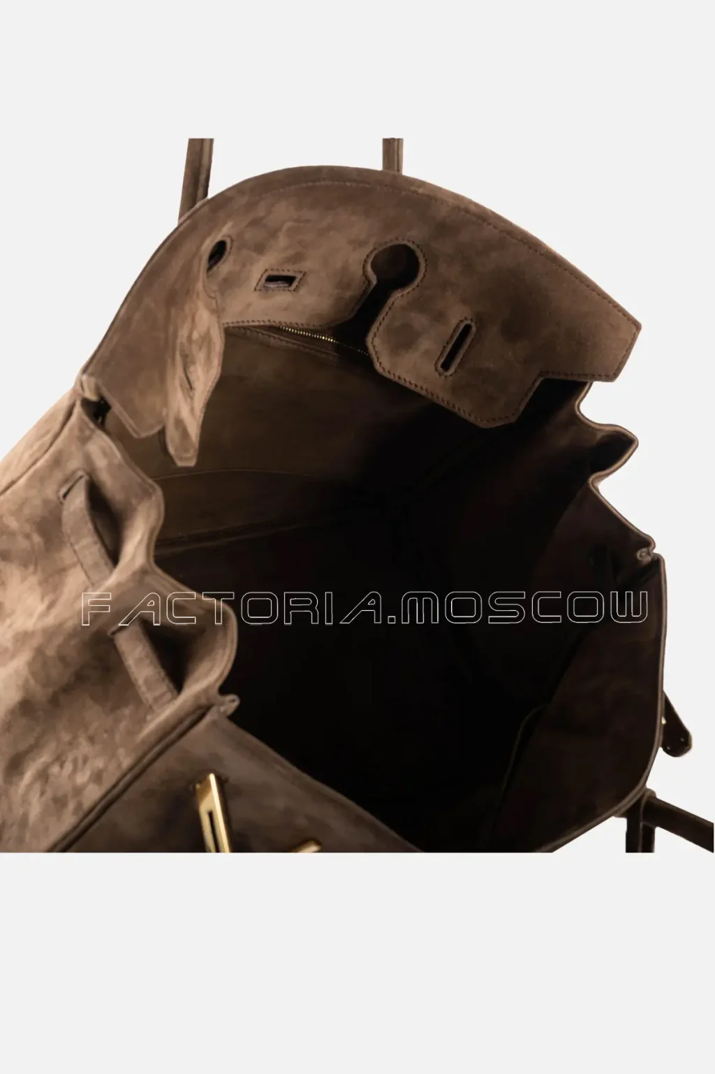 Hermes Birkin 35 Veau Doblis Suede Colour Chocolate GHW