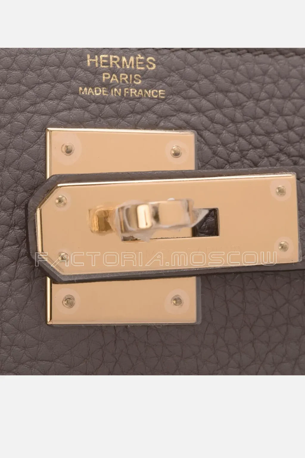 Hermès Kelly Retourne 28 Togo Colour Gris Etain Leather GHW