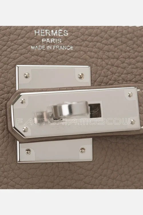 Hermès Kelly Retourne 28 Togo Colour Etoupe PHW