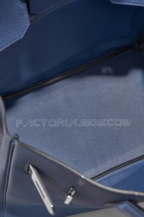Hermès Birkin 35 Togo Colour Blue Brighton PHW