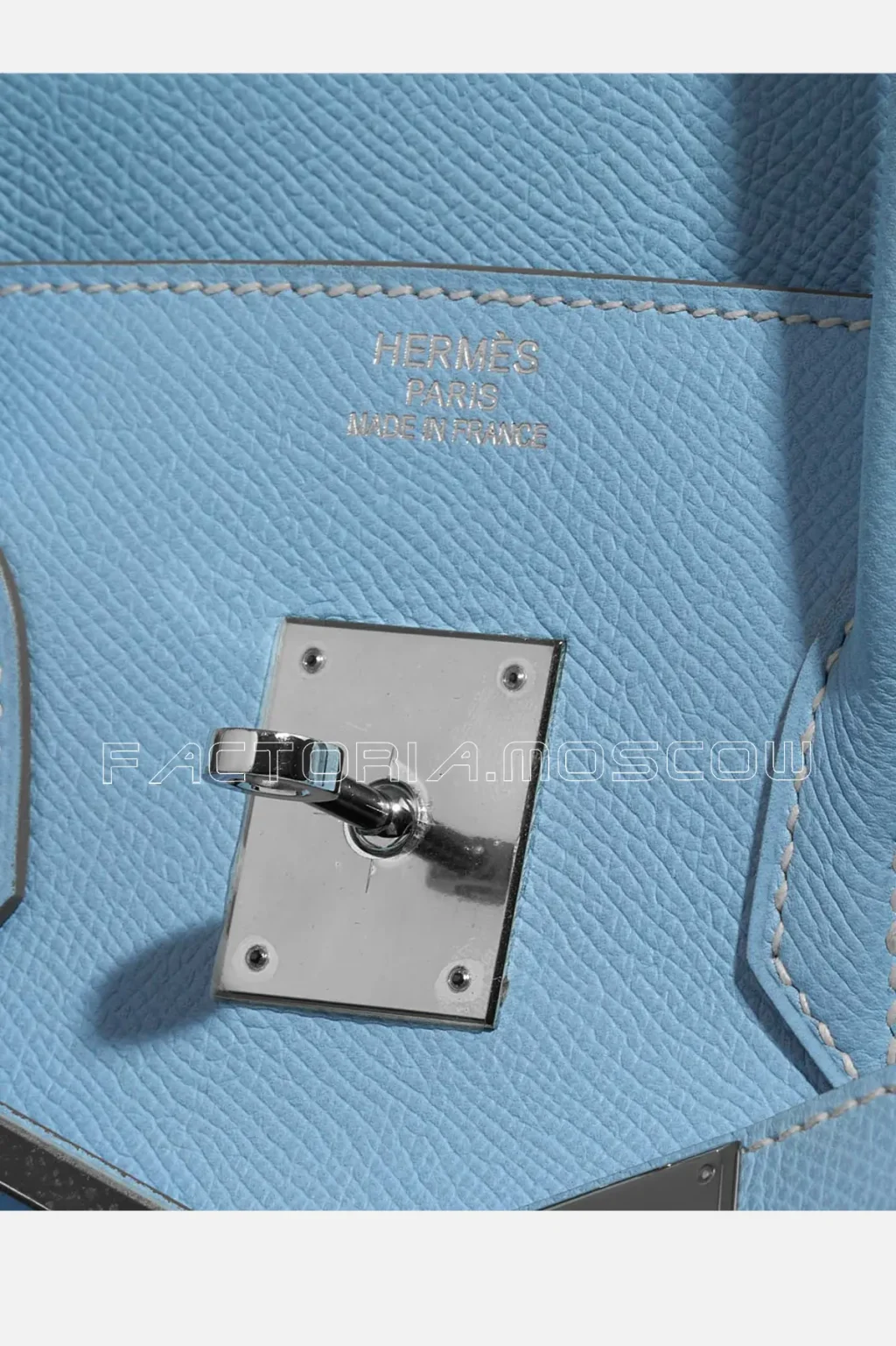 Hermès Birkin 35 Epsom Colour Blue Celeste/Blue Mykonos PHW