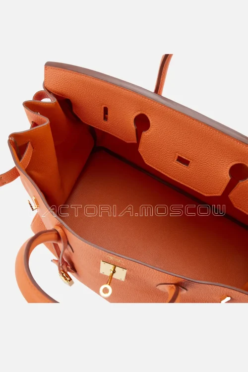 Hermès Birkin 40 Togo Colour Potiron GHW