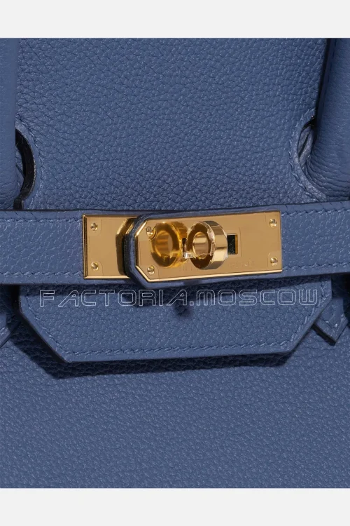 Hermès Birkin 35 Togo Colour Blue Brighton GHW